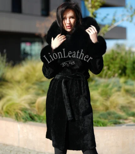 Monton sa prirodnim krznom Milena - 06B