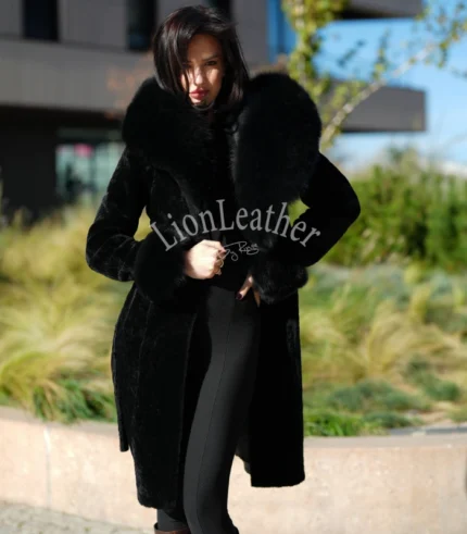 Monton sa prirodnim krznom Milena - 06B