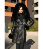 Monton sa prirodnim krznom Milena - 07B