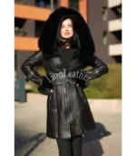 Monton sa prirodnim krznom Milena - 07B