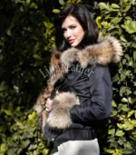 Ženska parka sa prirodnim krznom Milena - 01C