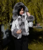 Ženska parka sa prirodnim krznom Milena - 02C - Slika 6