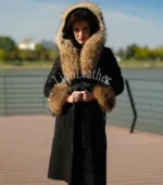 Ženski monton sa prirodnim krznom Milena - 04B